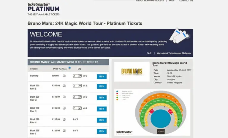 What are Ticketmaster Official Platinum Tickets? Controversy Explained