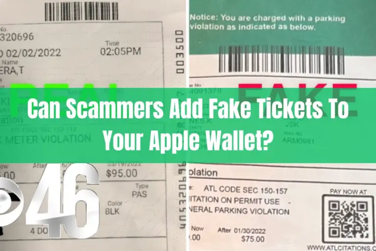 Can Scammers Add Fake Tickets to Your Apple Wallet?
