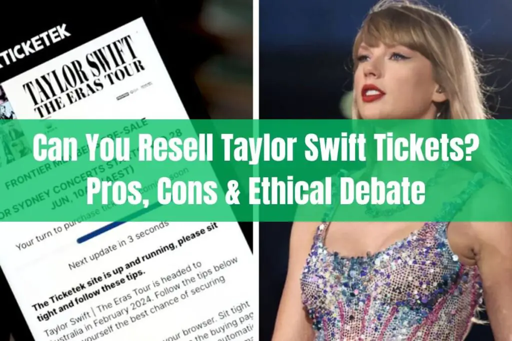 Can You Resell Taylor Swift Tickets