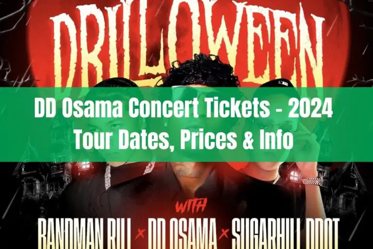 DD Osama Concert Tickets – 2024 Tour Dates, Prices & Info