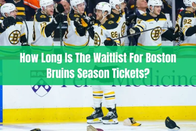 How Long is the Waitlist for Boston Bruins Season Tickets?