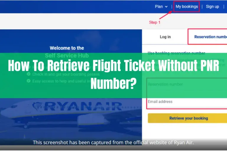 How to Retrieve Flight Ticket Without PNR Number?
