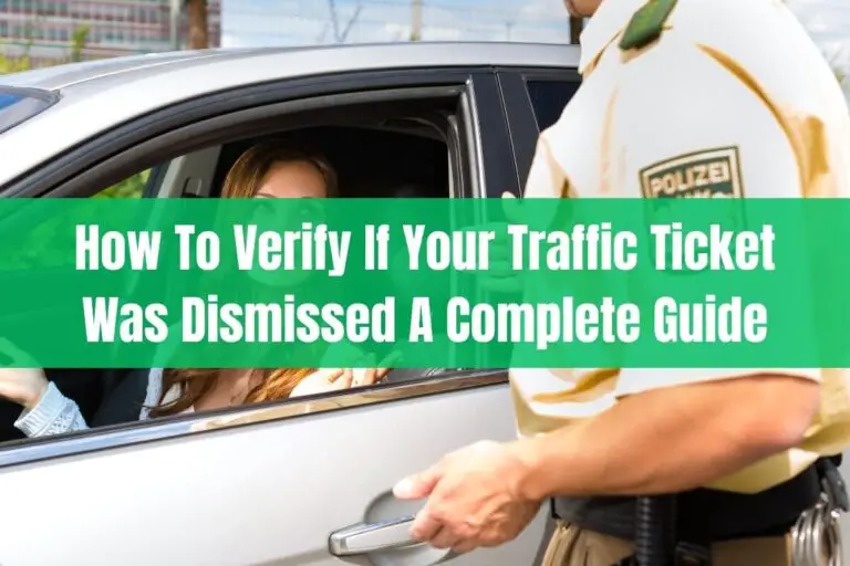 How to Verify if Your Traffic Ticket Was Dismissed: A Complete Guide