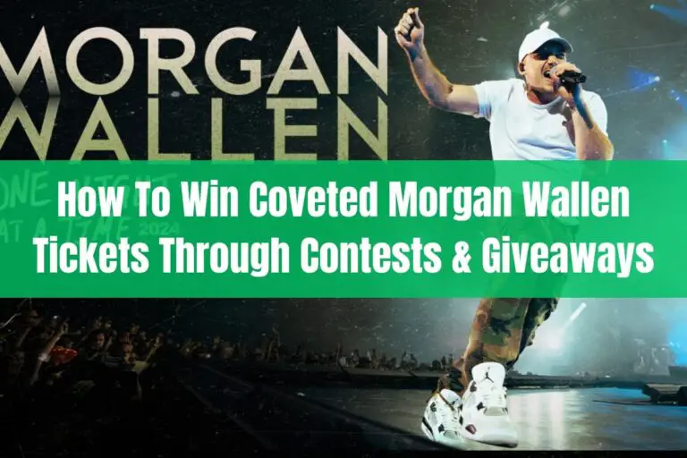 How to Win Coveted Morgan Wallen Tickets Through Contests & Giveaways