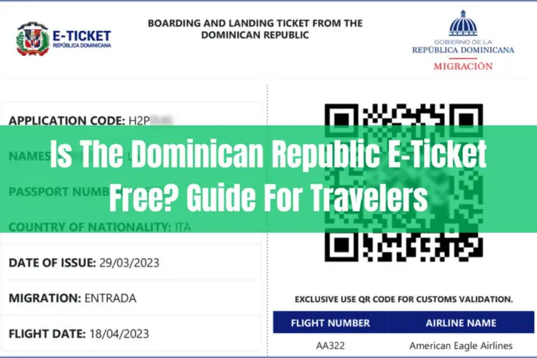 Is the Dominican Republic E-Ticket Free? Guide for Travelers