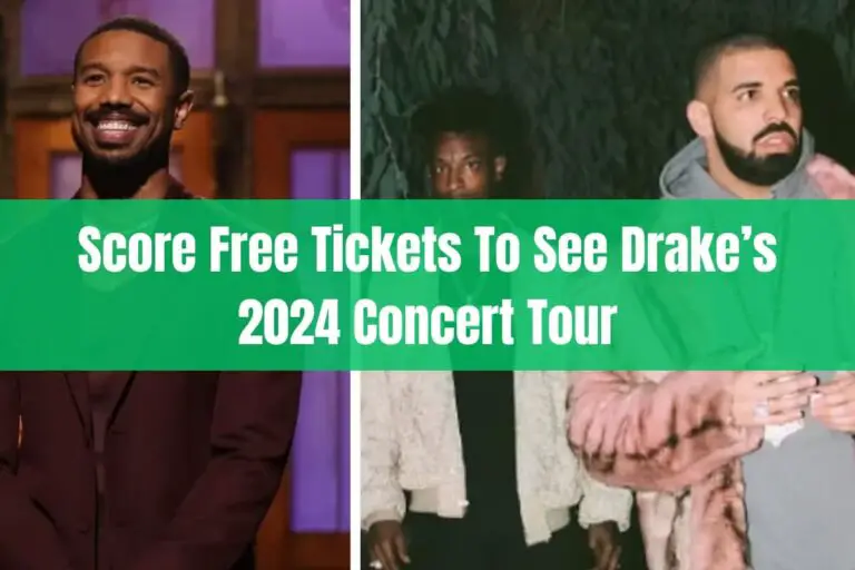 Score Free Tickets to See Drake’s 2024 Concert Tour