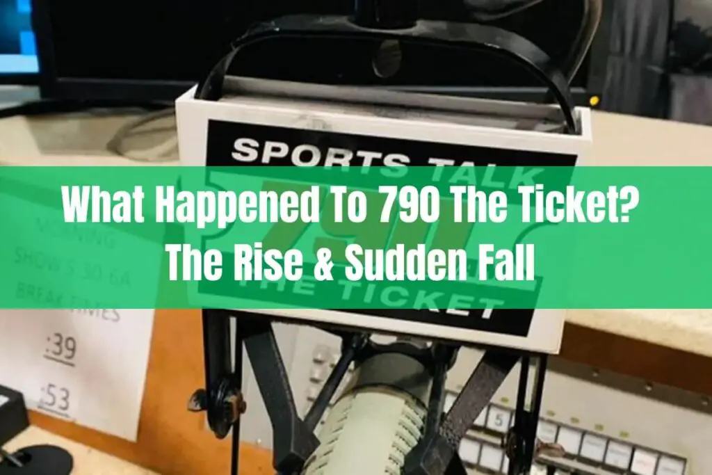 What Happened To 790 The Ticket