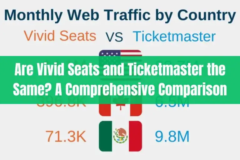 Are Vivid Seats and Ticketmaster the Same? A Comprehensive Comparison