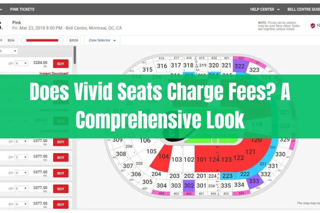 Does Vivid Seats Charge Fees