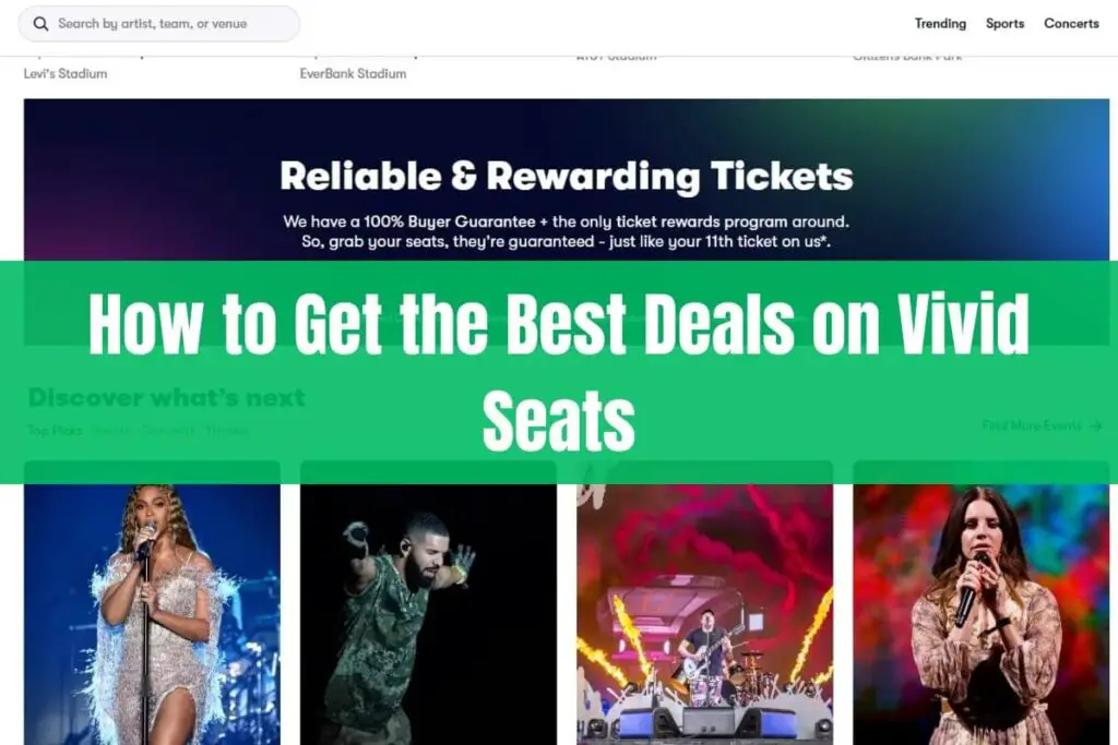 How to Get the Best Deals on Vivid Seats