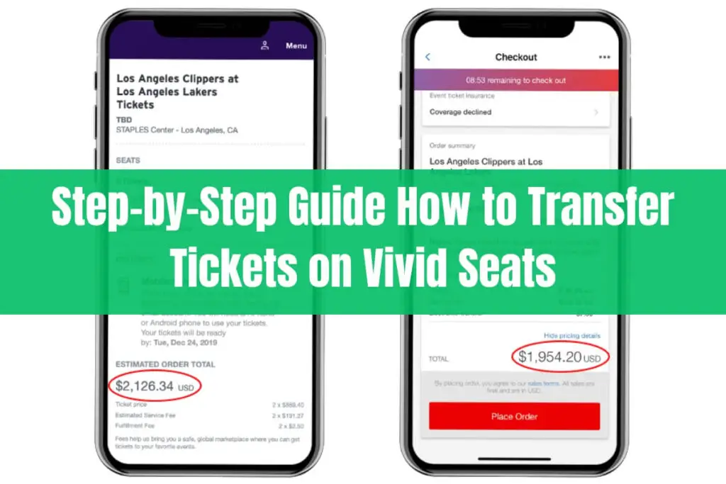 How to Transfer Tickets on Vivid Seats