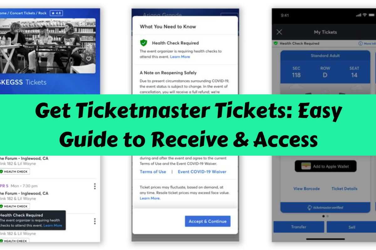 Get Ticketmaster Tickets