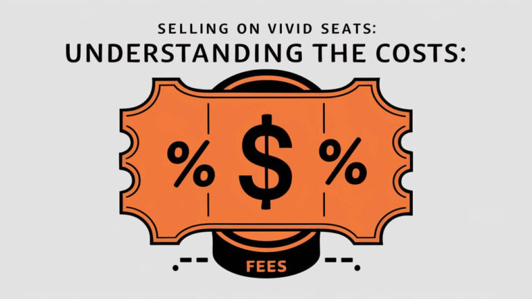 How Much Does Vivid Seats Charge to Sell Tickets