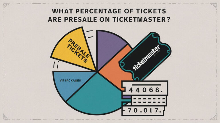 Ticketmaster Presale Percentages