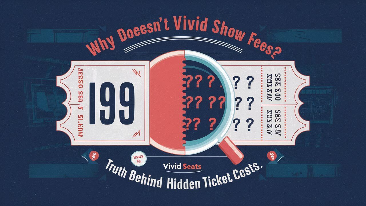 Why Doesn't Vivid Seats Show Fees