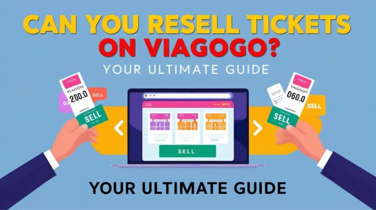 Can You Resell Tickets on Viagogo