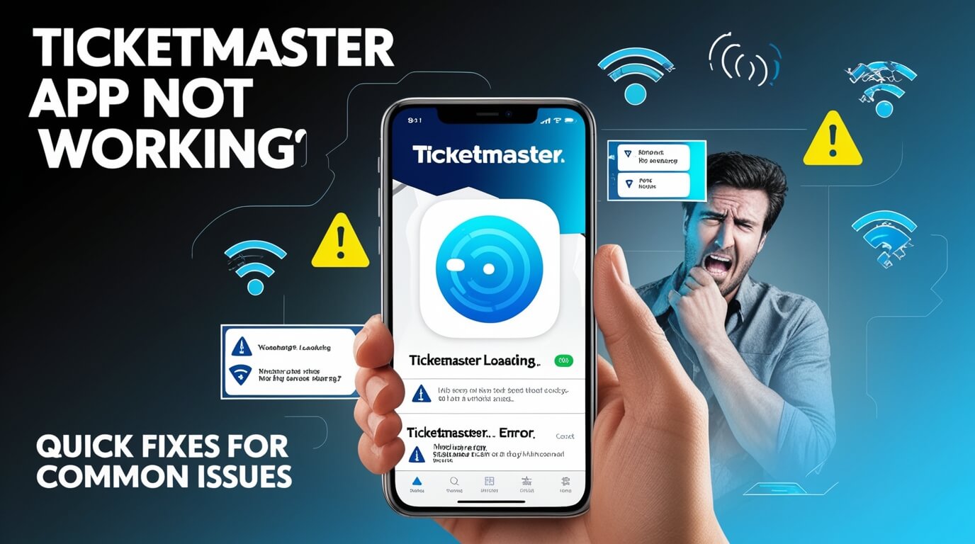 Ticketmaster App Not Working