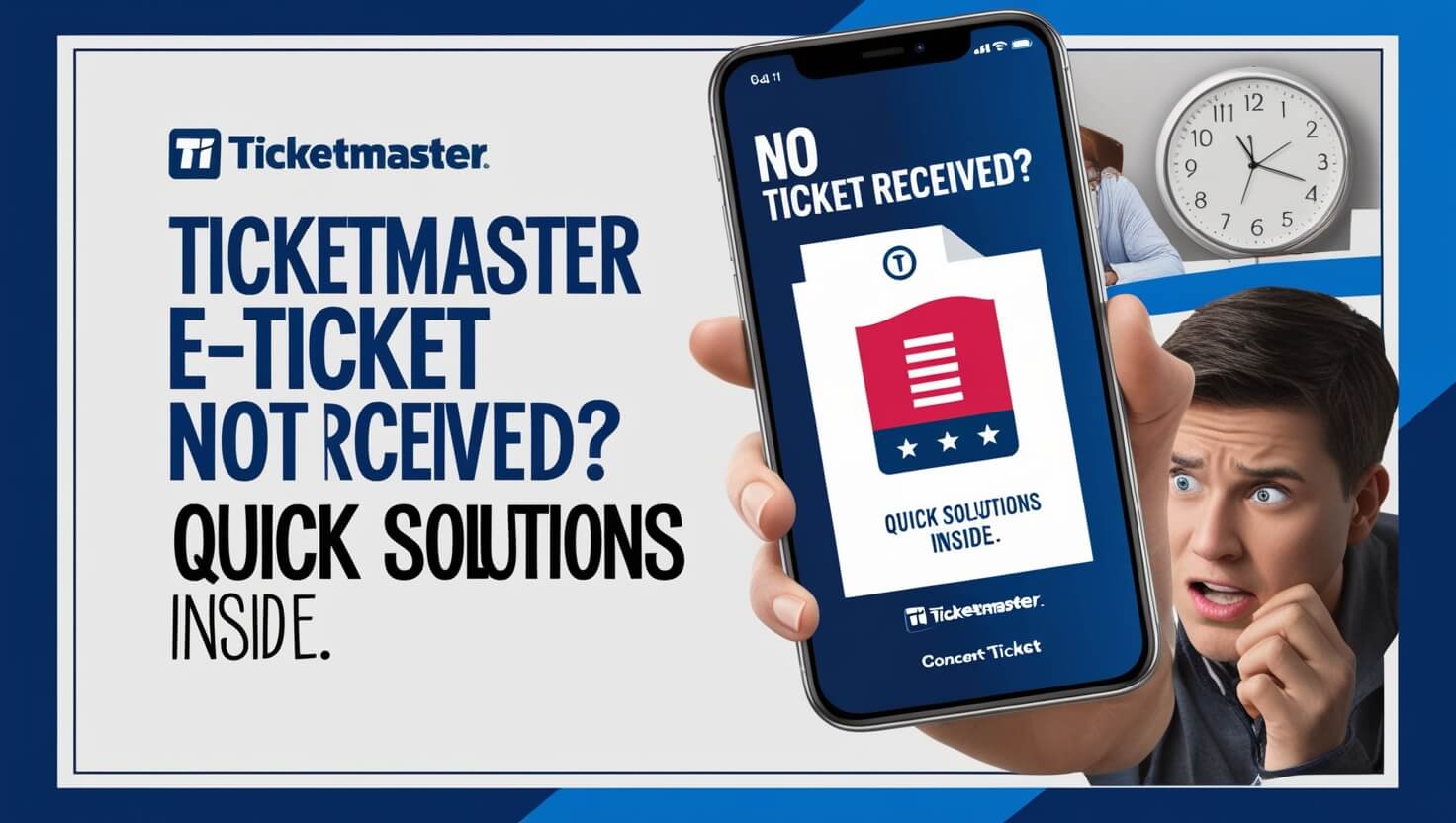 Ticketmaster E-Ticket Not Received