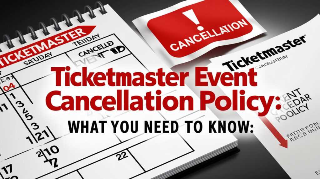 Ticketmaster Event Cancellation Policy What You Need To Know