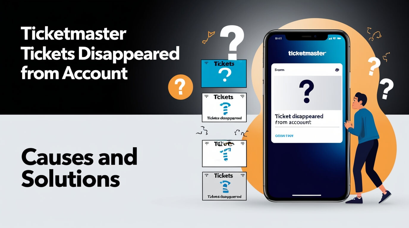 Ticketmaster Tickets Disappeared from Account