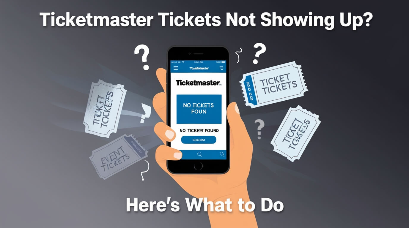 Ticketmaster Tickets Not Showing Up? Here's What to Do