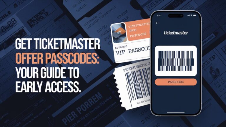 Get Ticketmaster Offer Passcodes