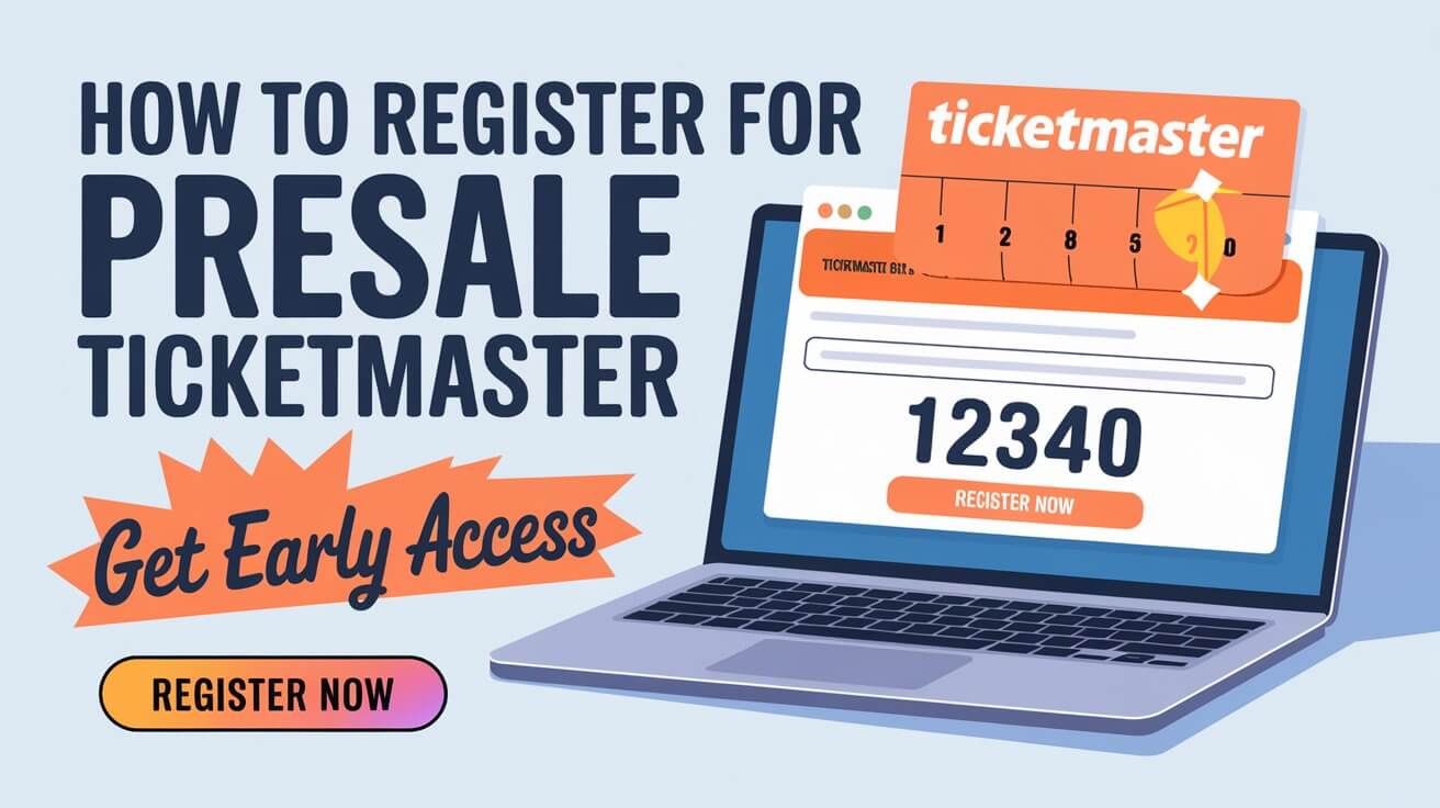 How to Register for Presale Ticketmaster