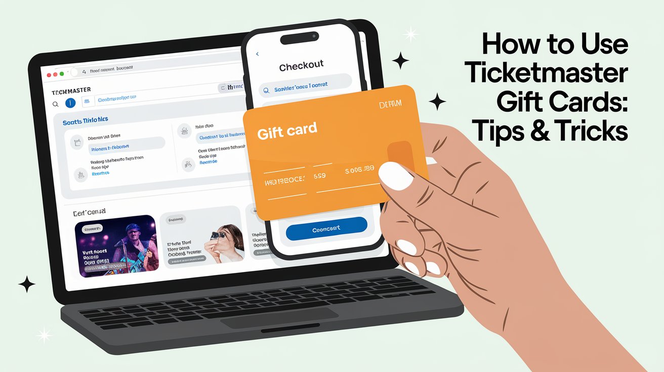 How to Use Ticketmaster Gift Cards