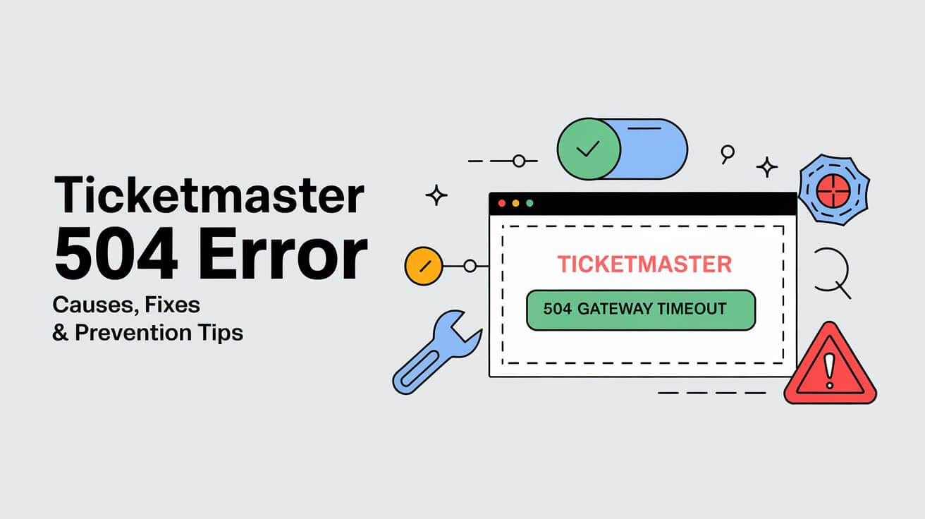 Ticketmaster 504 Error