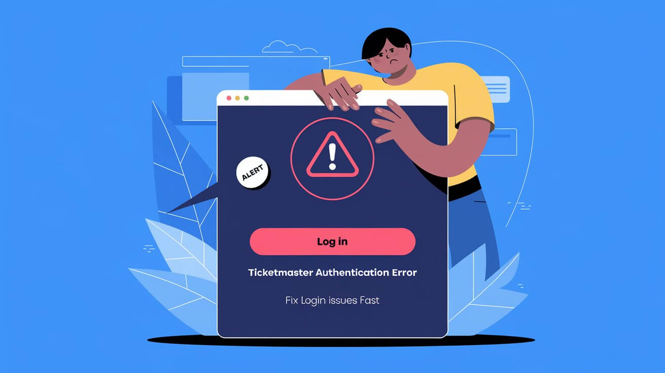 Ticketmaster Authentication Error