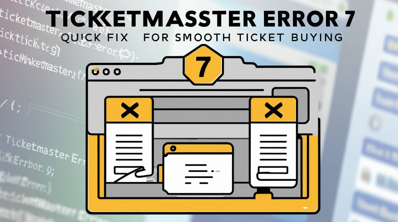 Ticketmaster Error 7