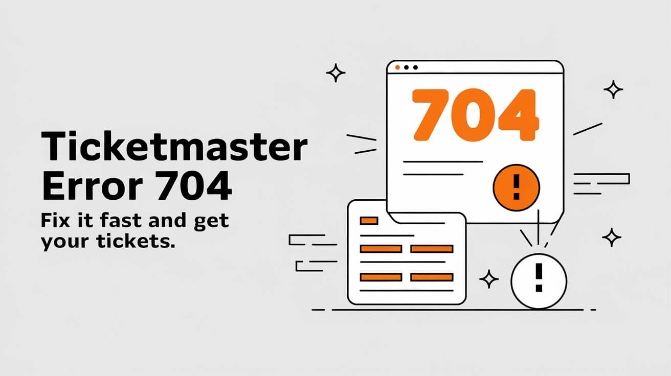 Ticketmaster Error 704