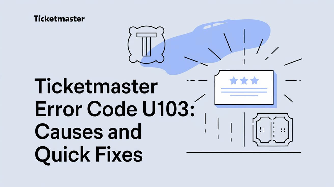 Ticketmaster Error Code U103