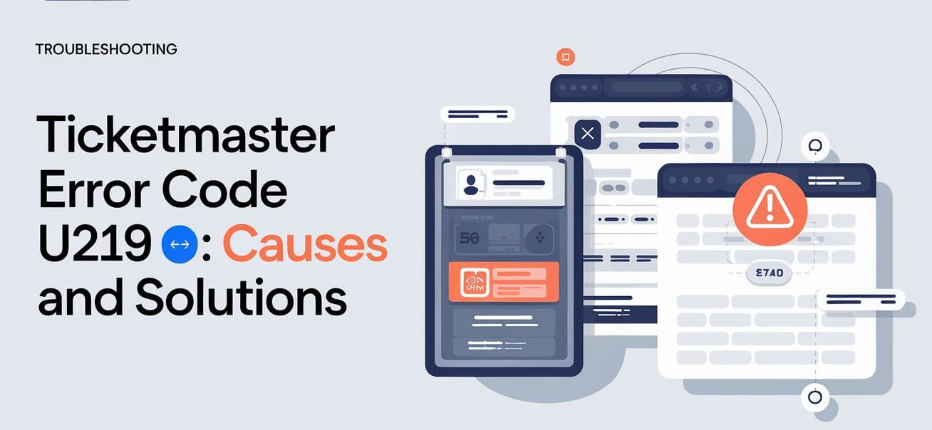Ticketmaster Error Code U219