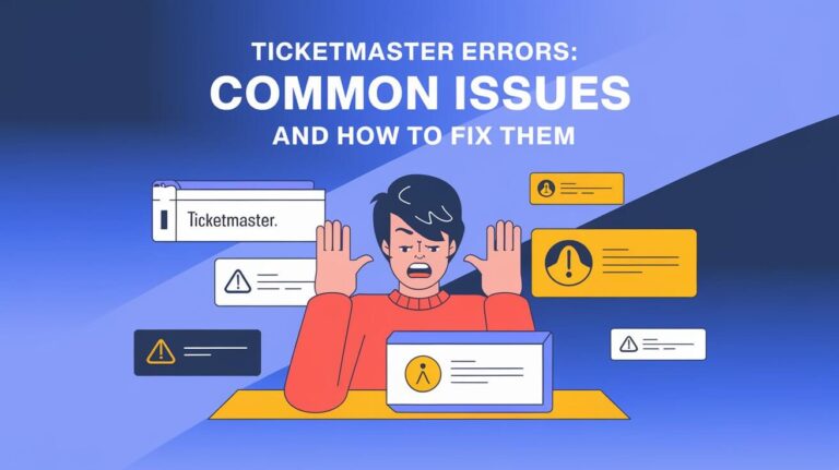 Ticketmaster Errors