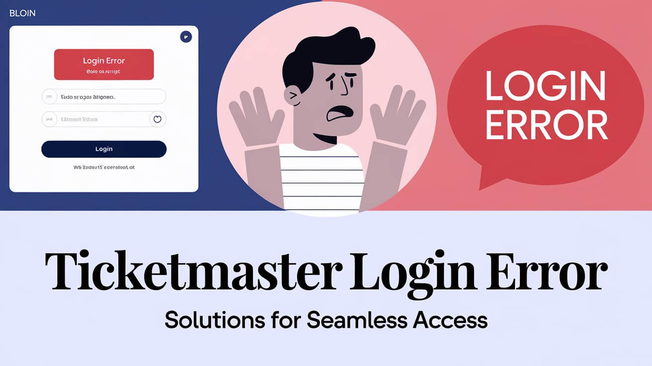 Ticketmaster Login Error