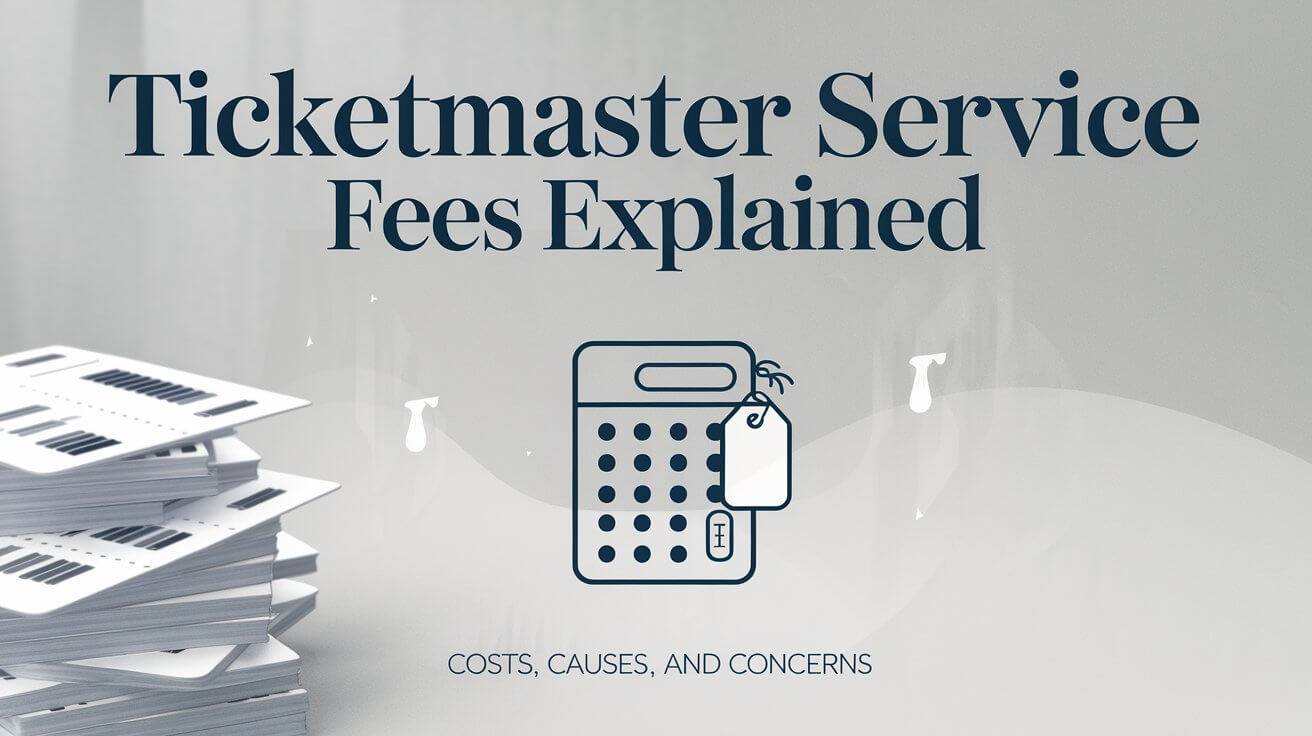 Ticketmaster Service Fees Explained: Costs, Causes, And Concerns