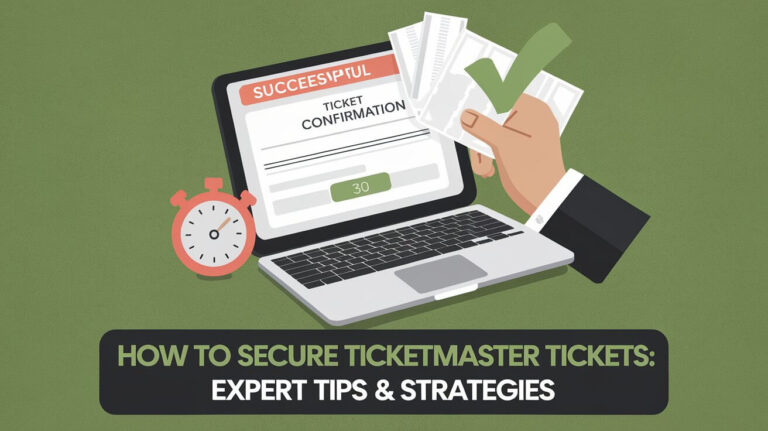 How to Secure Ticketmaster Tickets