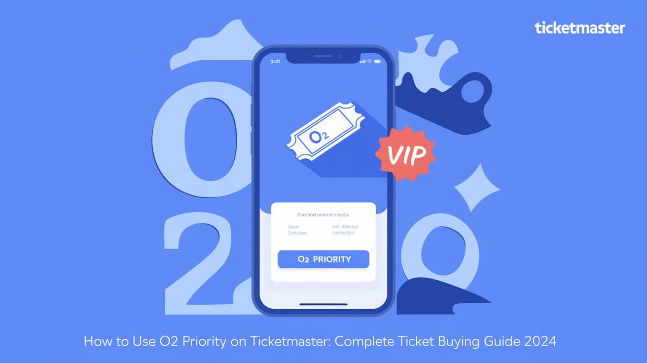 How to Use O2 Priority on Ticketmaster