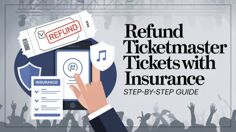 Refund Ticketmaster Tickets with Insurance