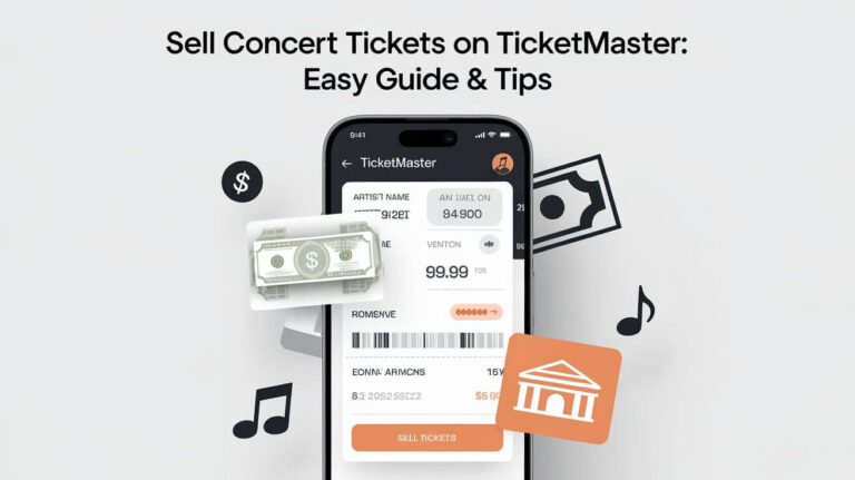 Sell Concert Tickets on Ticketmaster