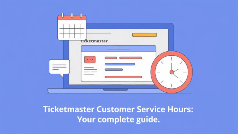 Ticketmaster Customer Service Hours