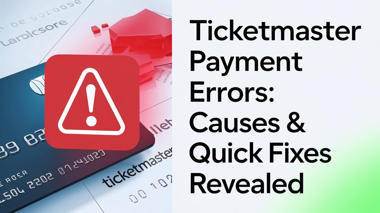 Ticketmaster Payment Errors