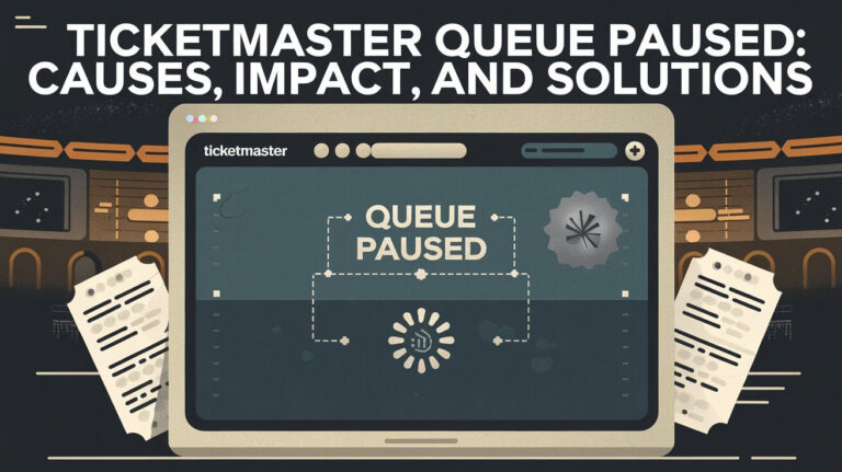 Ticketmaster Queue Paused