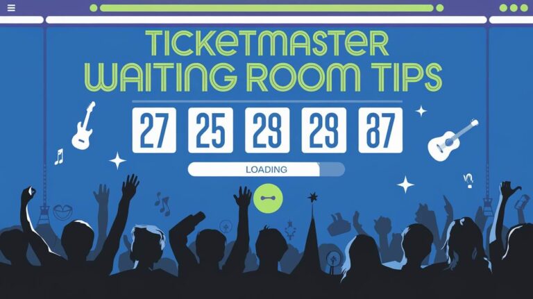 Ticketmaster Waiting Room Tips