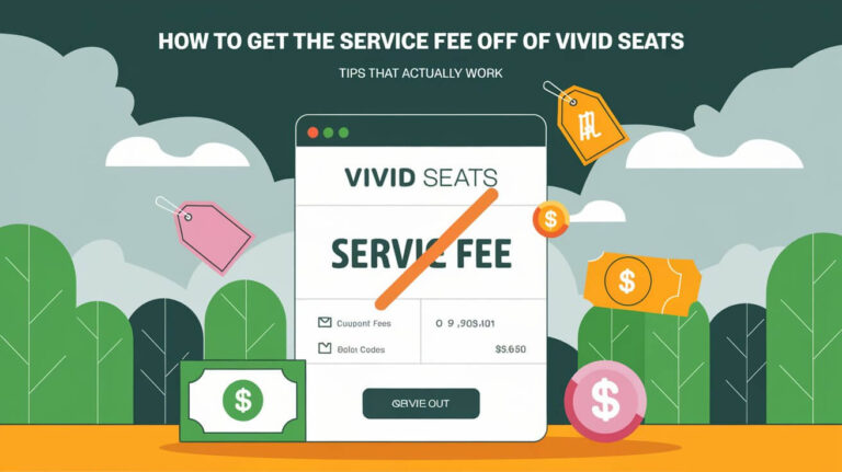 How To Get The Service Fee Off Of Vivid Seats