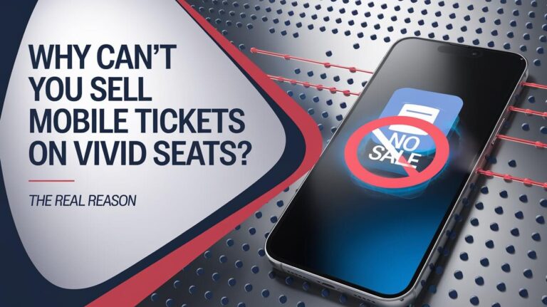 Why Can't You Sell Mobile Tickets On Vivid Seats