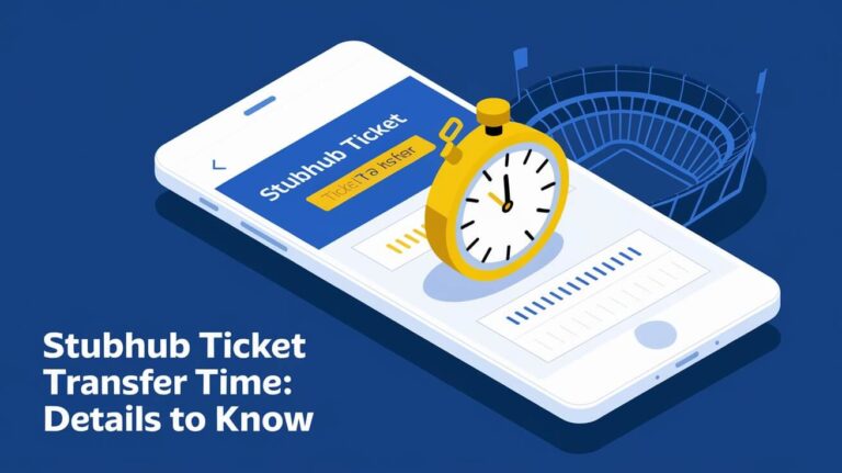 StubHub Ticket Transfer Time