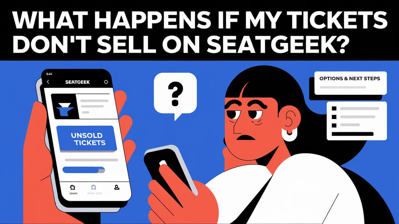 What Happens If My Tickets Don't Sell On Seatgeek