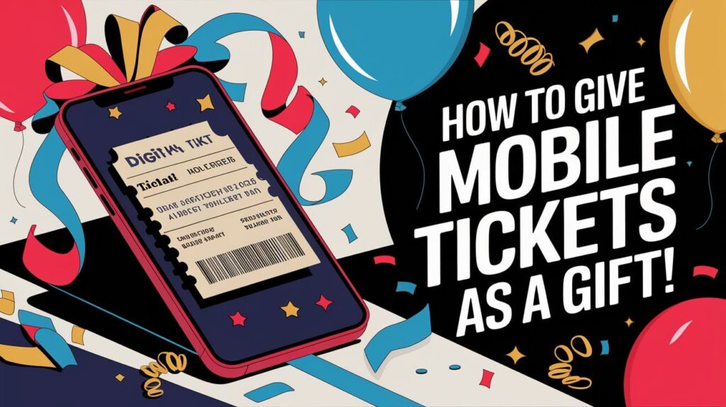 How To Give Mobile Tickets As A Gift